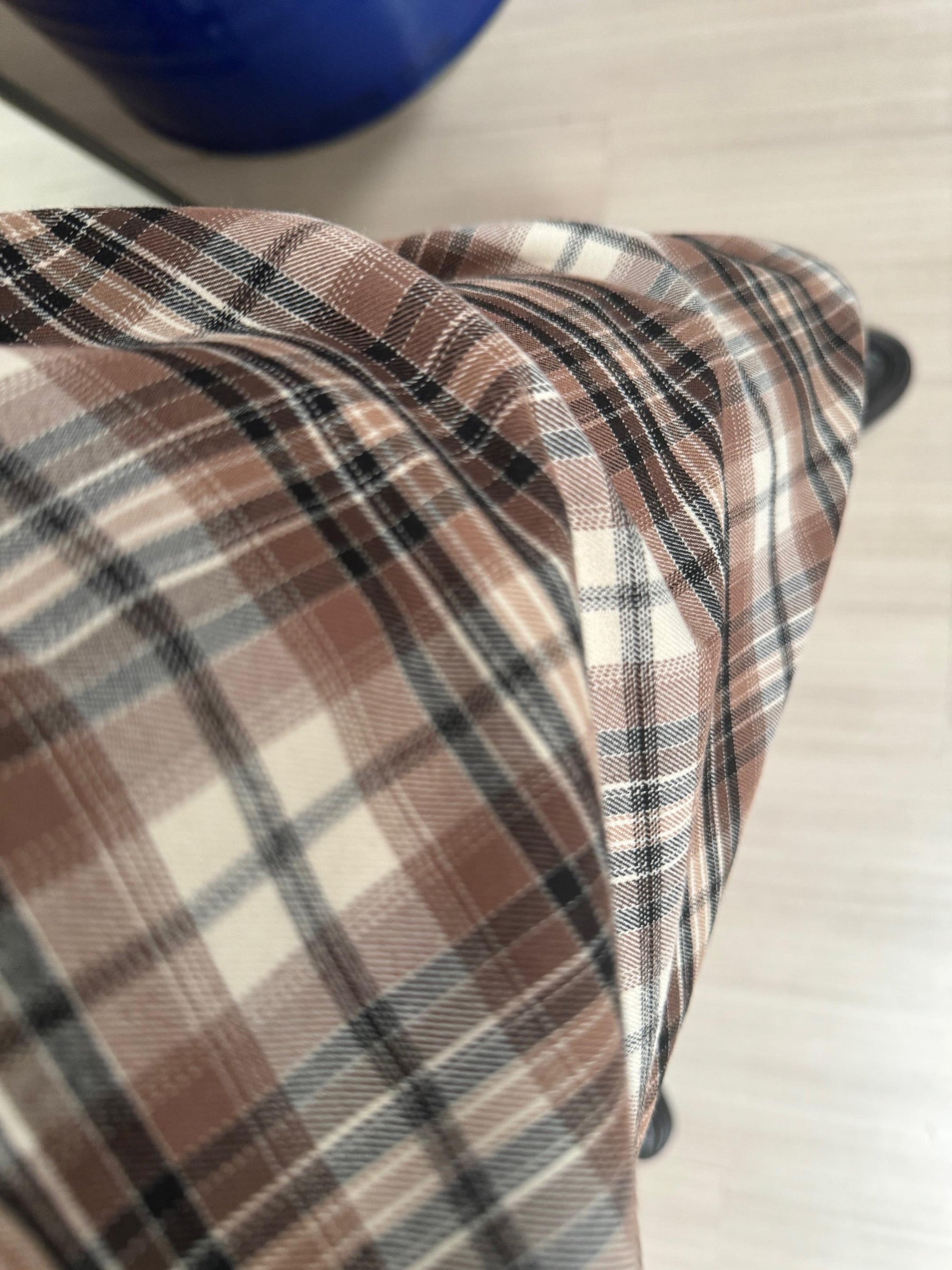 DEJA VU - PANTALONE JOGGER TARTAN