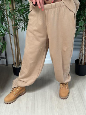 FEMALE PANTALONE FELPA/BEIGE