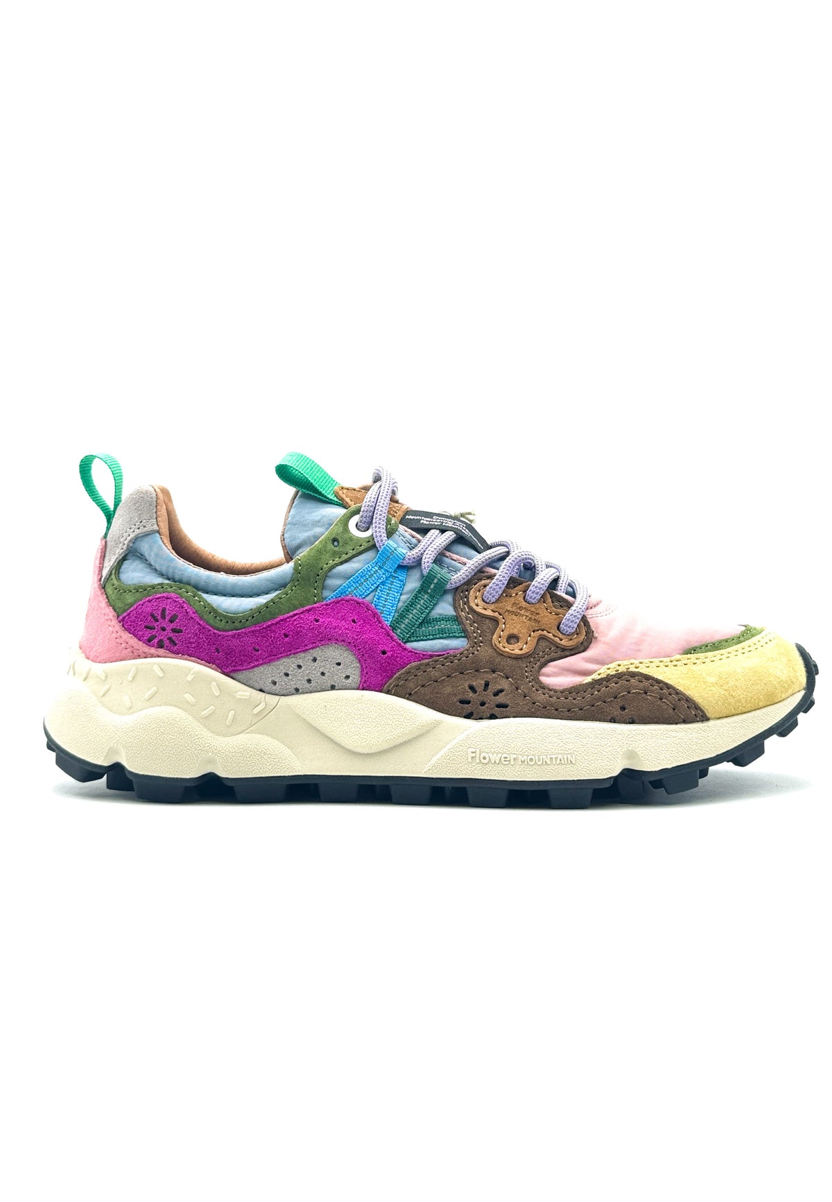 FLOWER MOUNTAIN YAMANO 3 WOMAN/1E97 CREAM-PINK-LT BROWN