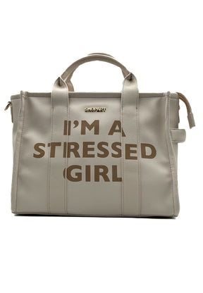 SHOP ART - BORSA I'M  A STRESSED GIRL