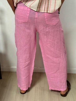 FEMALE - PANTALONE LINO - CANDY