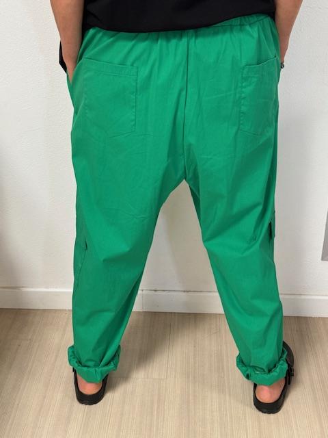 SUSY STAR - PANTALONE TASCONATO- VERDE