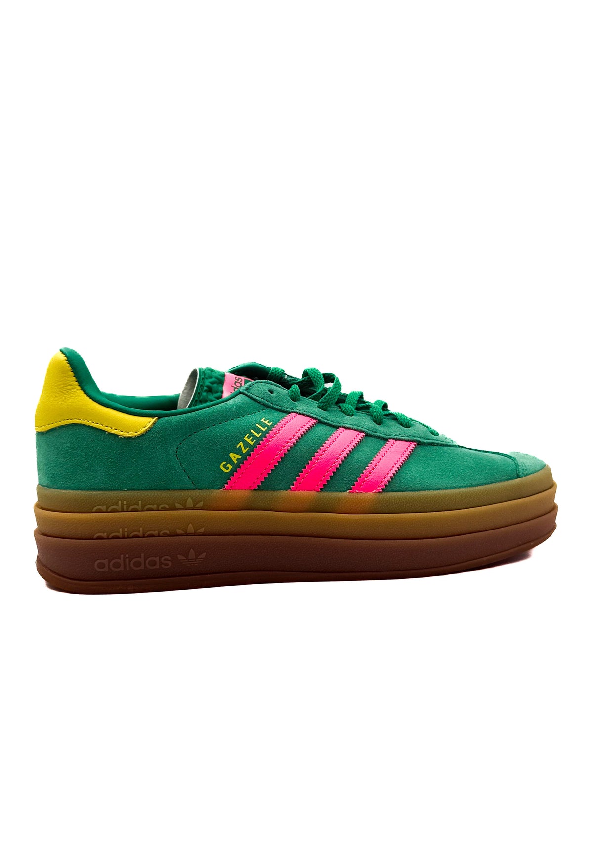 ADIDAS GAZELLE BOLD W JH9668/GREEN/PINK
