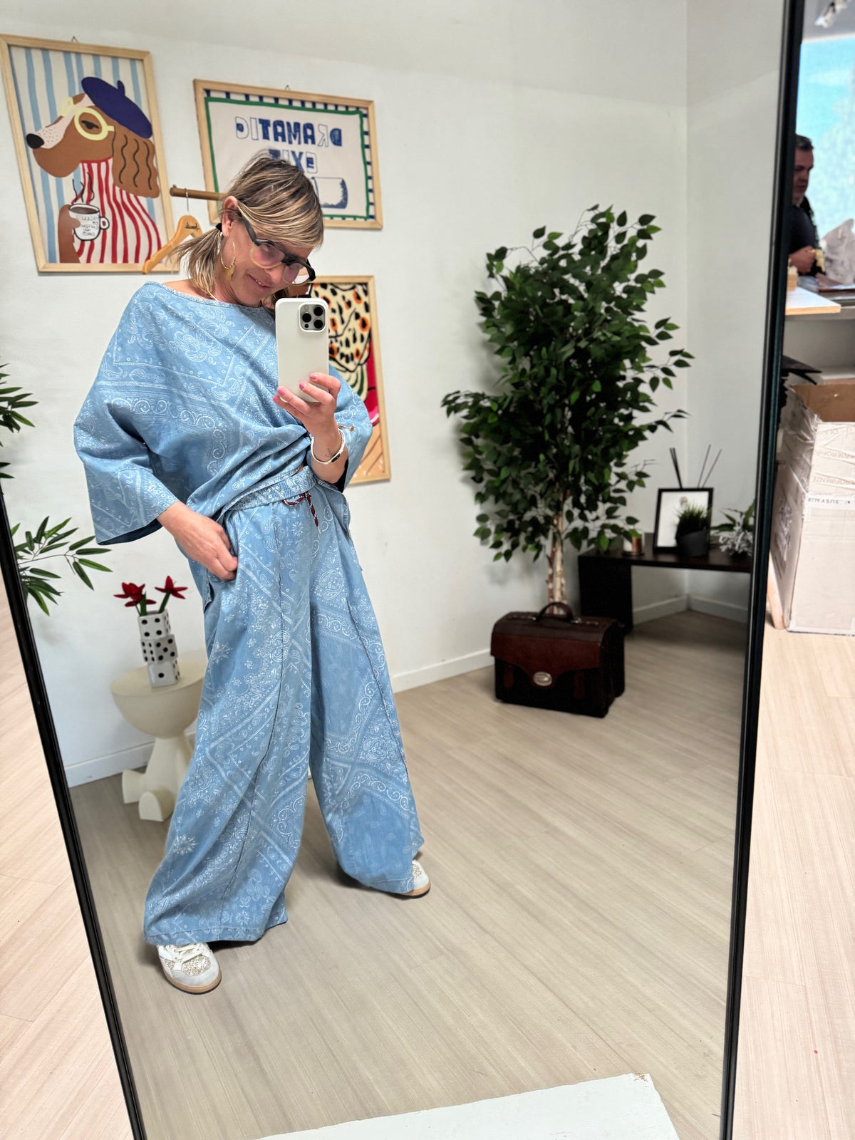 DEJA VU P25AP206/BANDANA JEANS