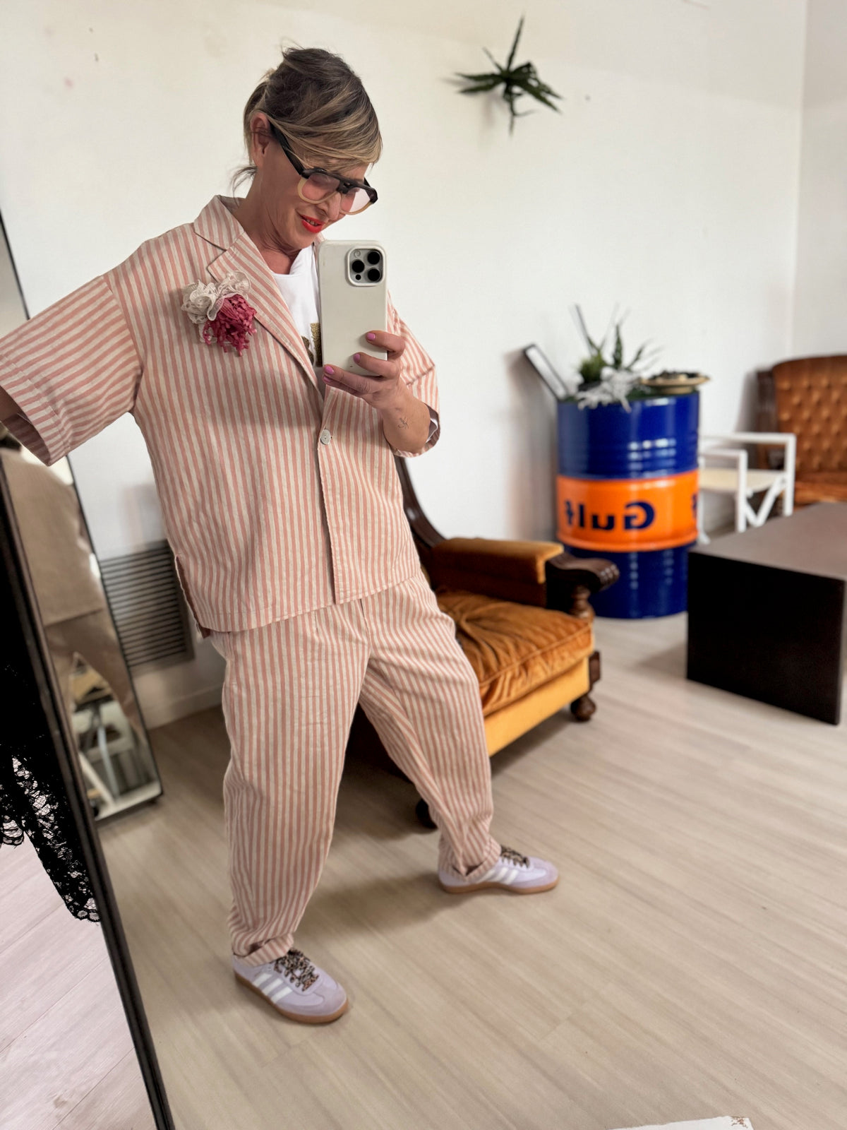 DEJA VU P25RU606/RIGHE ROSA
