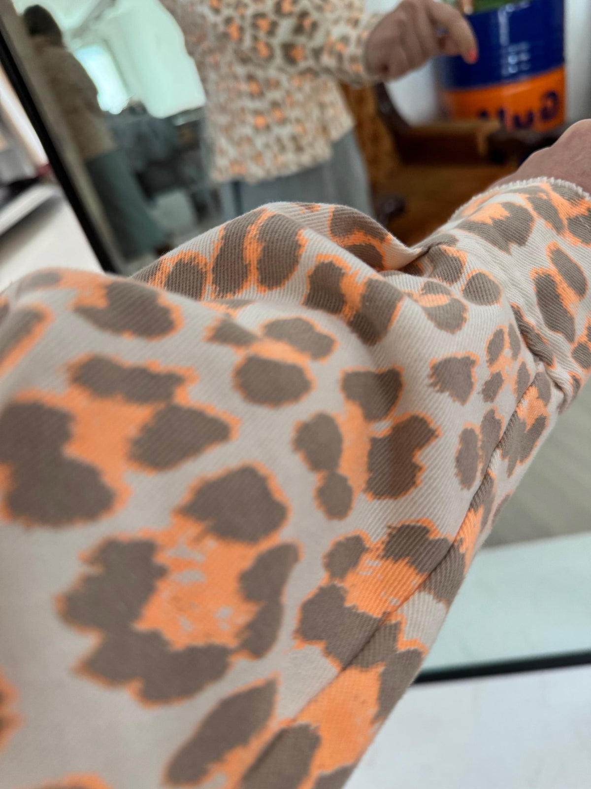 FEMALE 23669/ANIMALIER ARANCIO