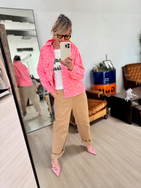 FEMALE 23669/ANIMALIER ROSA