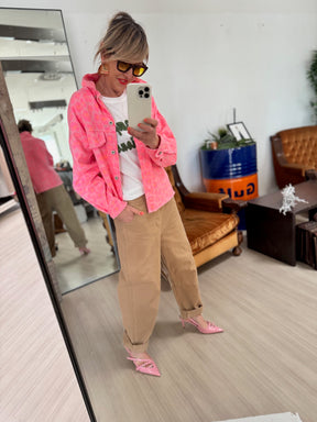 FEMALE 23669/ANIMALIER ROSA