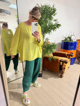 FEMALE CAMICIA OVER /LIME