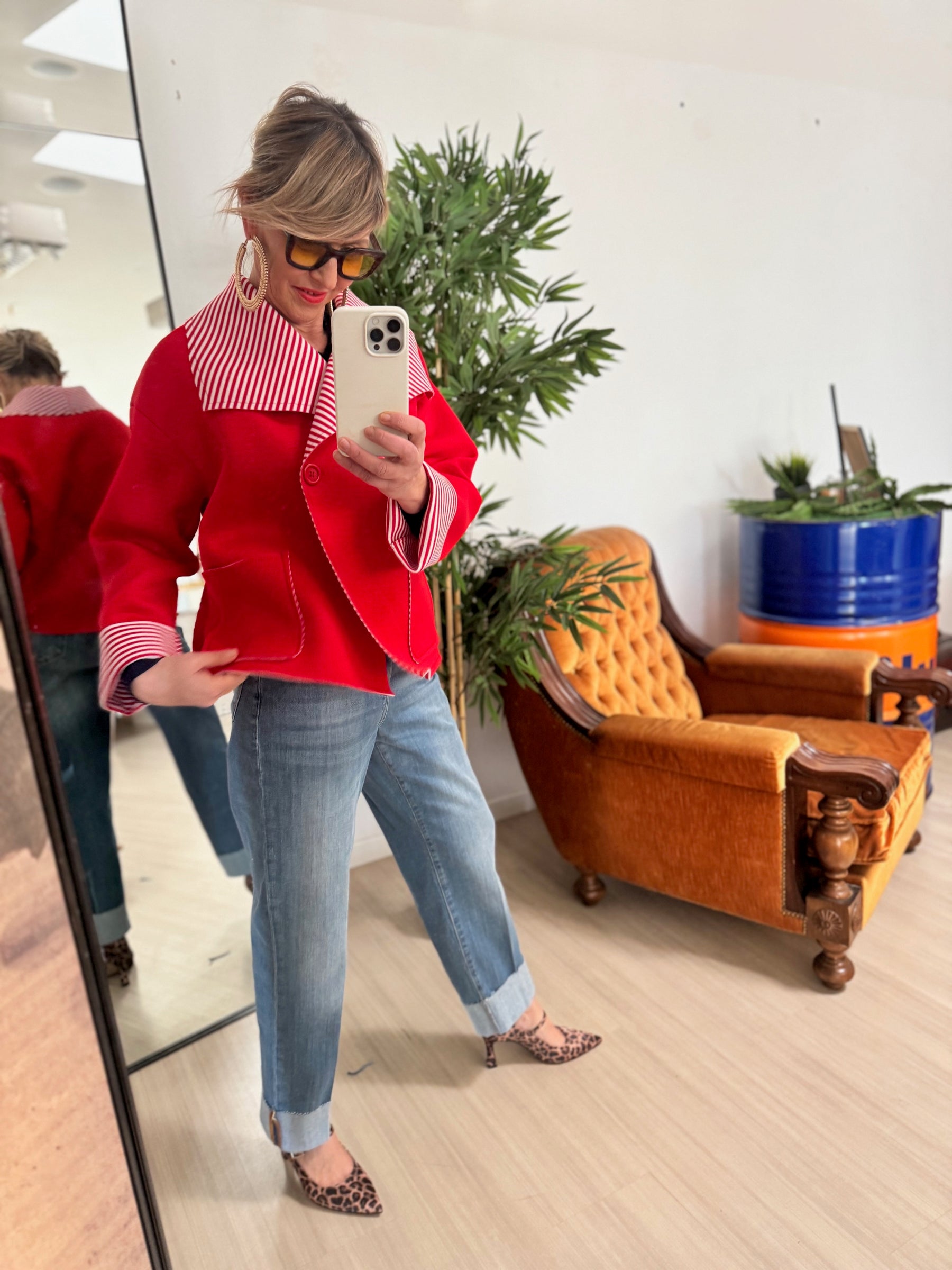 FEMALE FL8983/ROSSO
