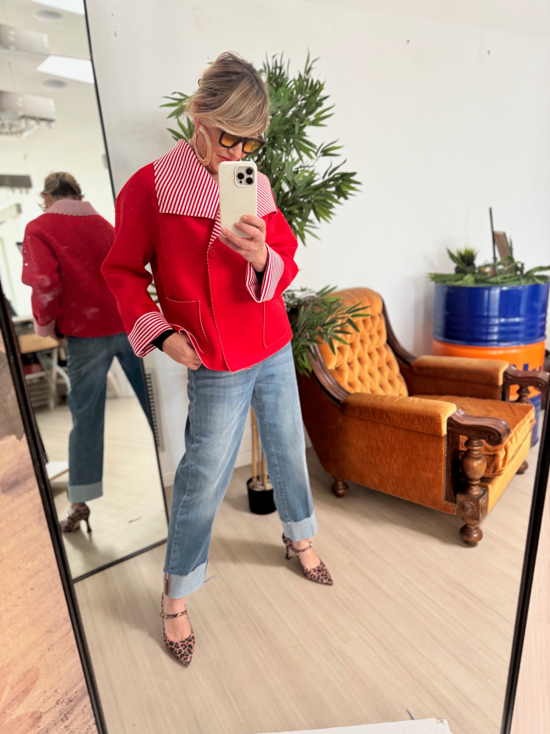FEMALE FL8983/ROSSO