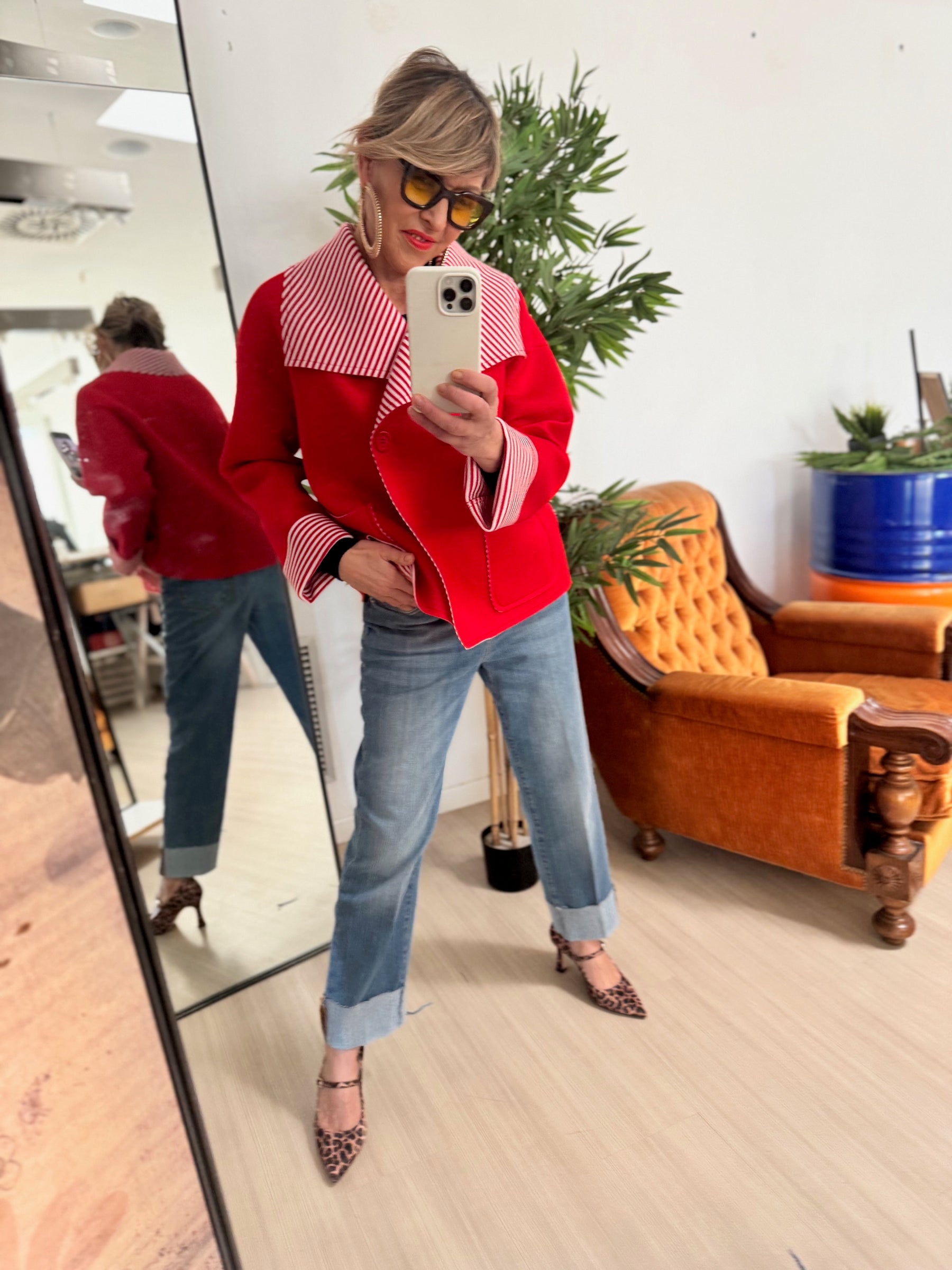 FEMALE FL8983/ROSSO