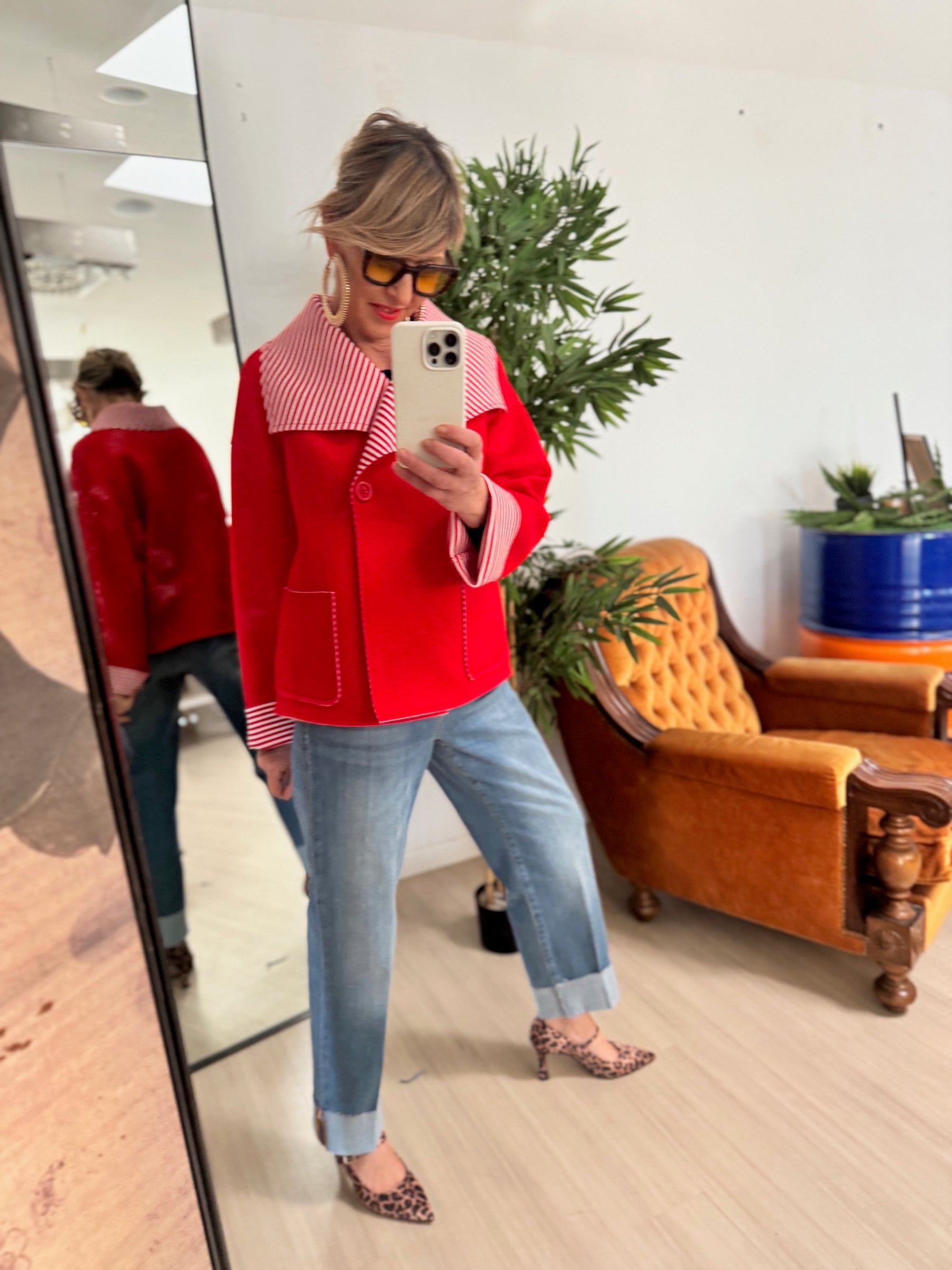 FEMALE FL8983/ROSSO