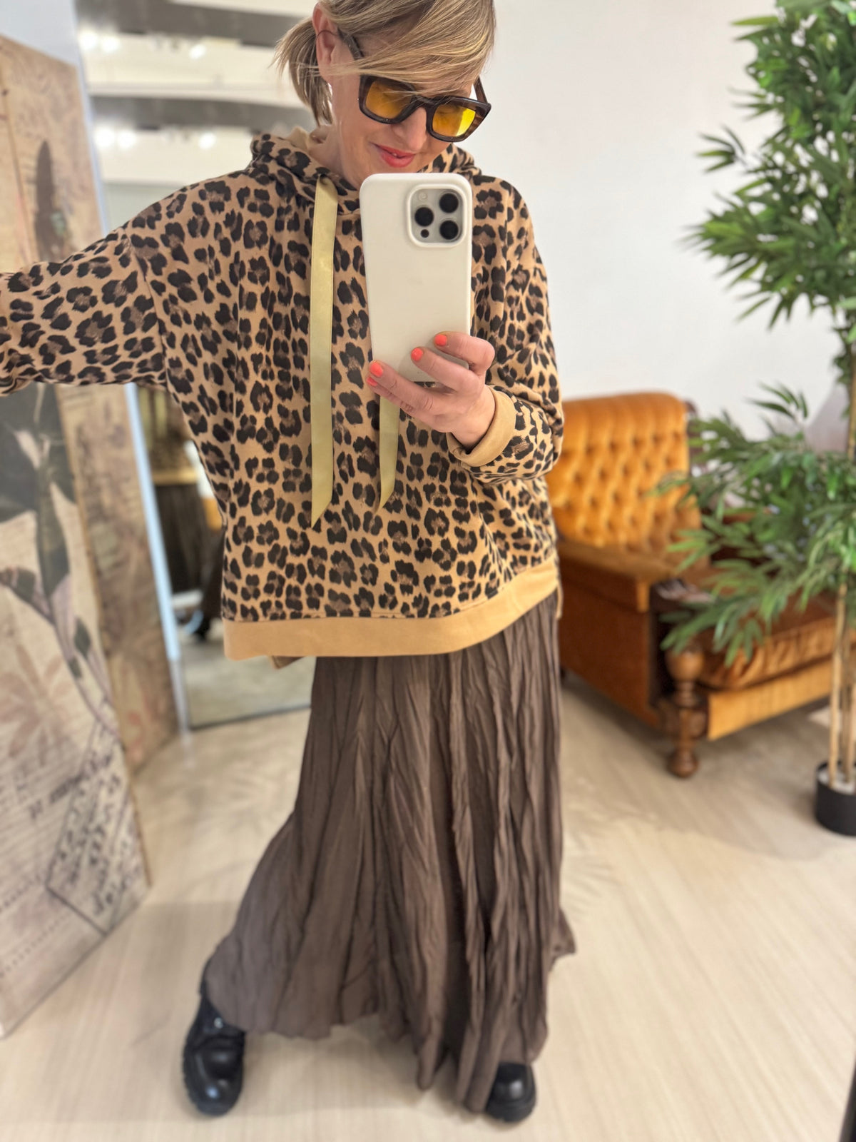 FEMALE R7618/ANIMALIER CAMMELLO