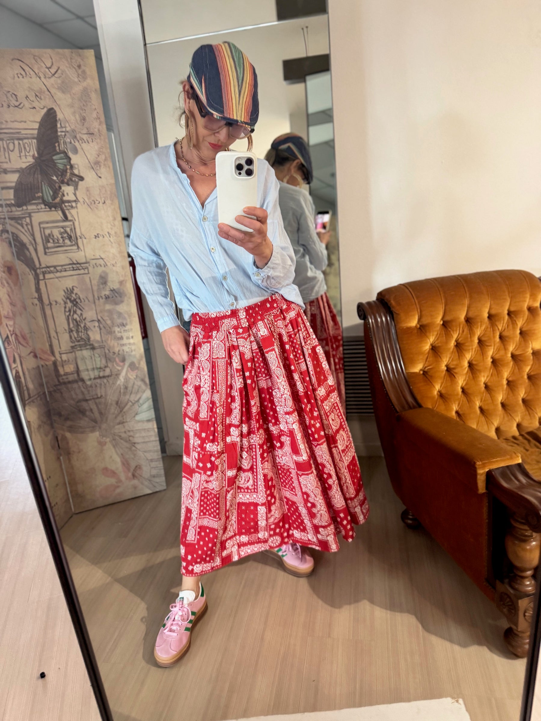 FEMALE SR223/BANDANA ROSSO