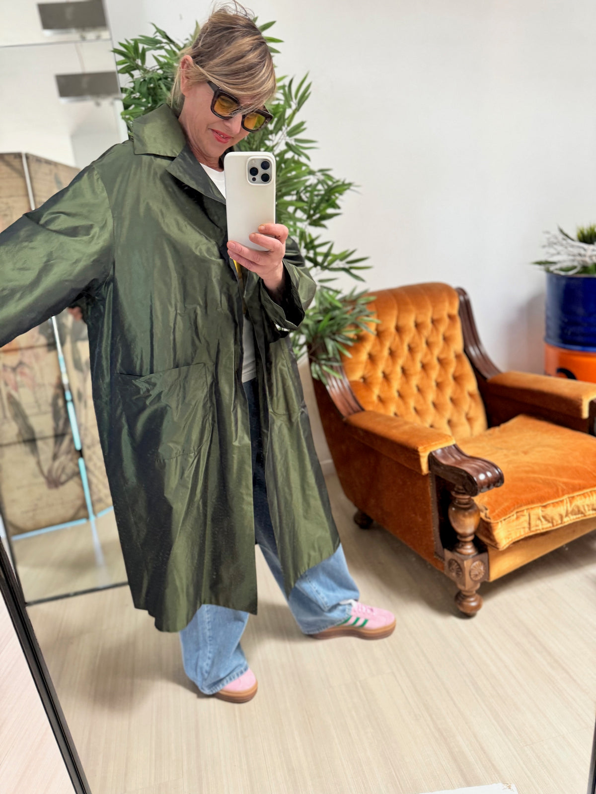 FEMALE TAFTA PE/VERDE