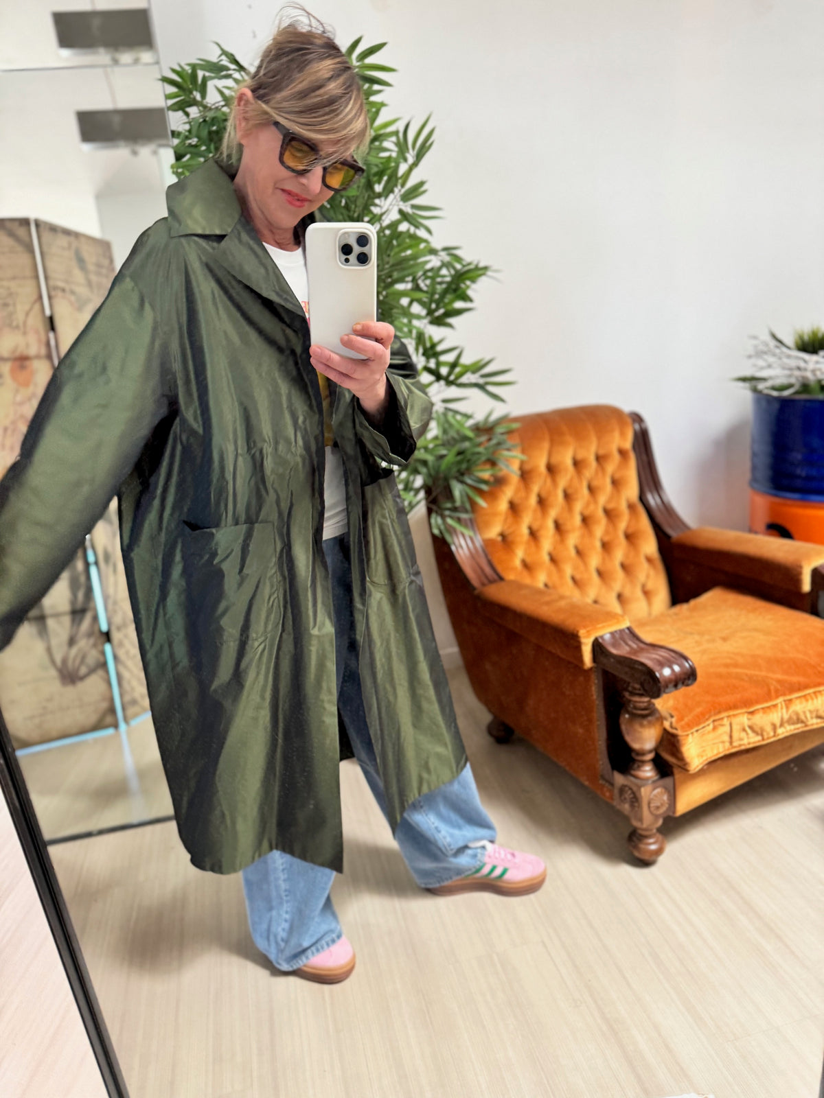 FEMALE TAFTA PE/VERDE