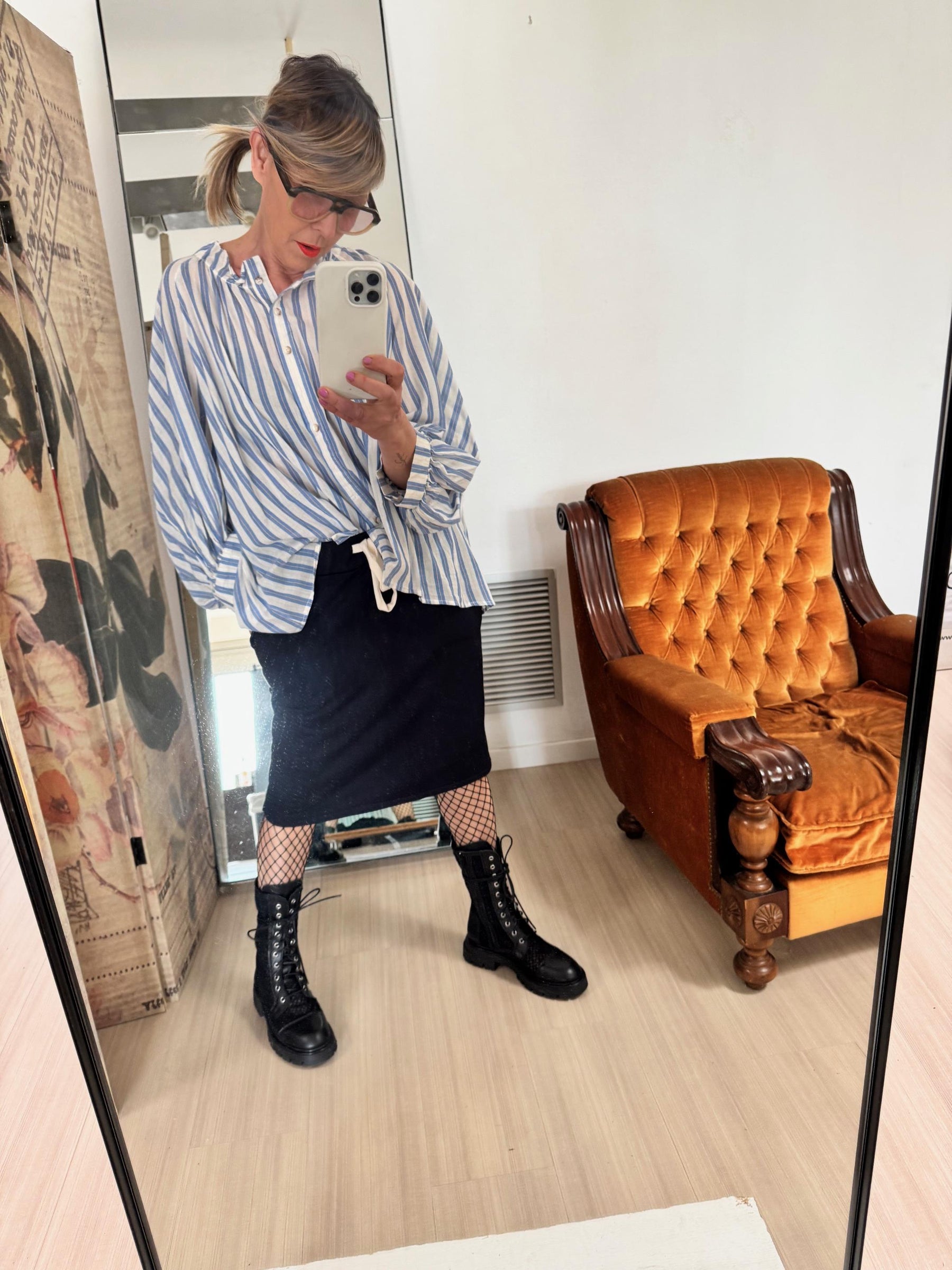 FEMALE W5711-25SS/AZZURRO