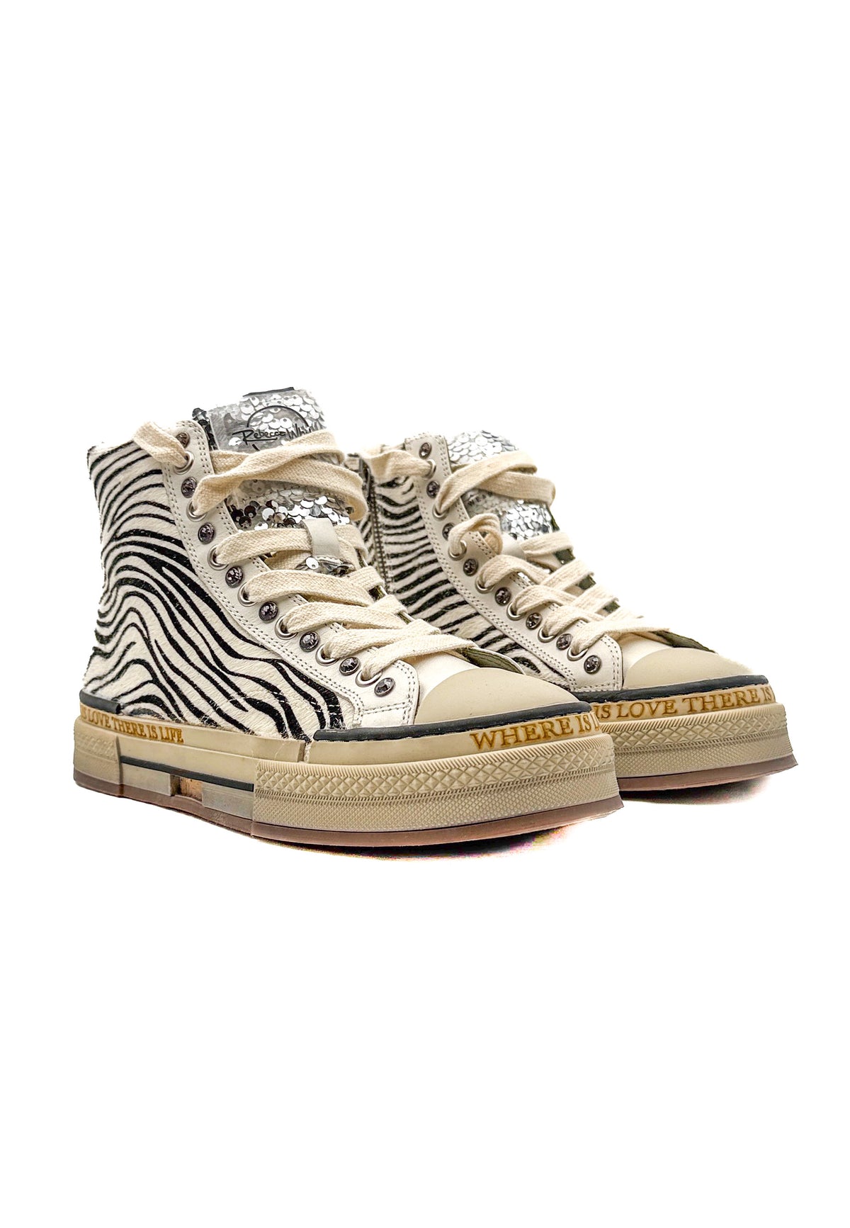 REBECCA WHITE WX23-1-A11/ZEBRA WHITE